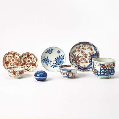 Lot 105 - Group of Chinese Export Porcelain Imari Tea Wares