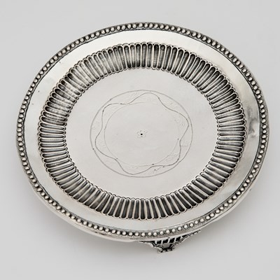 Lot 231 - Five Silver Salvers and Waiters