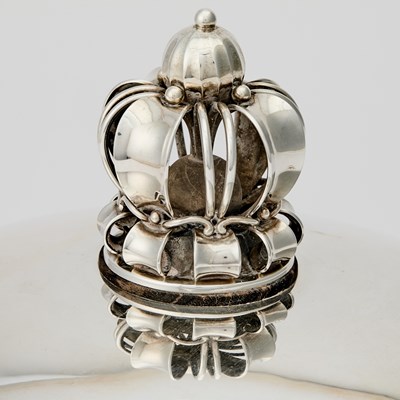 Lot 159 - Danish Sterling Silver Covered Dish