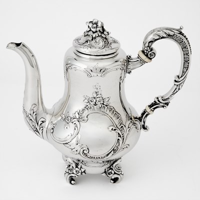 Lot 1143 - Austrian Silver Teapot