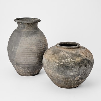 Lot 69 - Two Chinese Pottery Jars