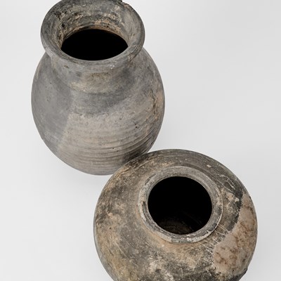Lot 69 - Two Chinese Pottery Jars