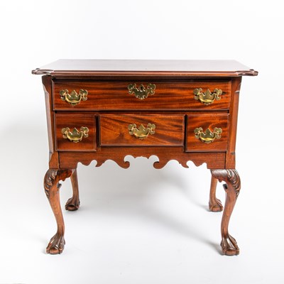 Lot 134 - Chippendale Style Mahogany Dressing Table
