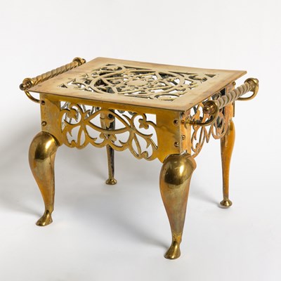 Lot 276 - English Brass Trivet
