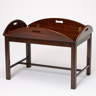Lot 290 - George III Style Mahogany Butler's Tray Coffee Table