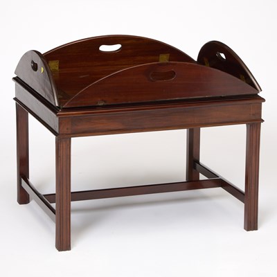 Lot 302 - George III Style Mahogany Butler's Tray Coffee Table