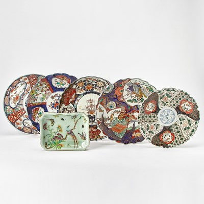 Lot 320 - Assorted Group of Asian and Asian-Style Serving Articles