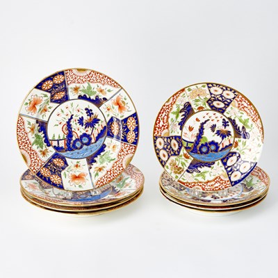 Lot 362 - Group of Eight Royal Crown Derby Porcelain Plates