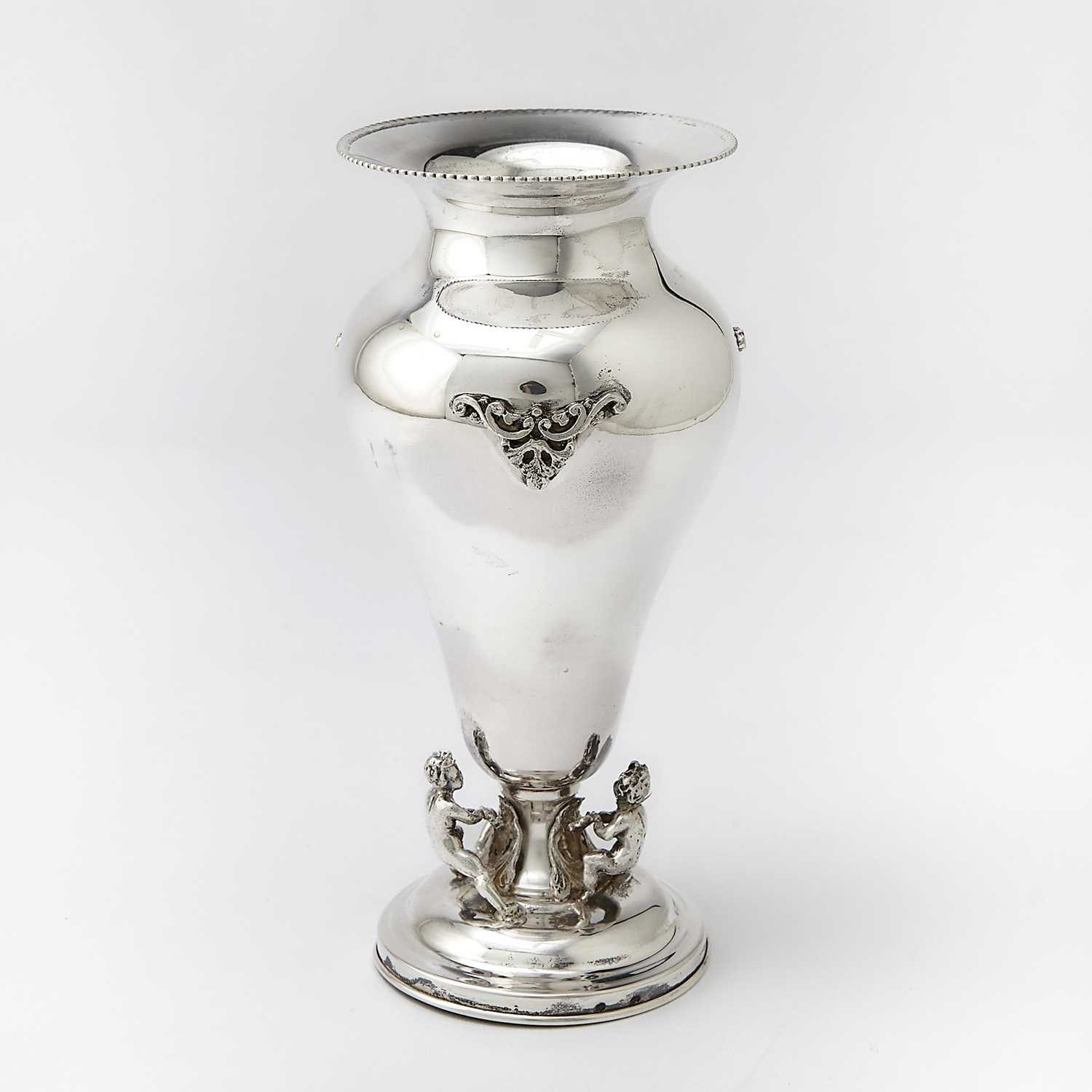 Lot 227 - Continental Silver Vase