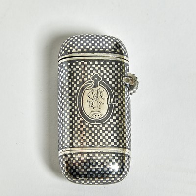Lot 202 - Group of Silver and Niello Articles