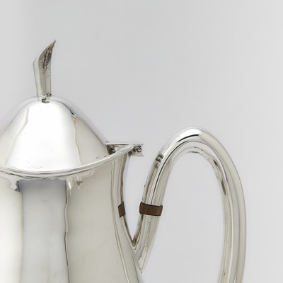 Lot 238 - Mexican Sterling Silver Tea and Coffee Service