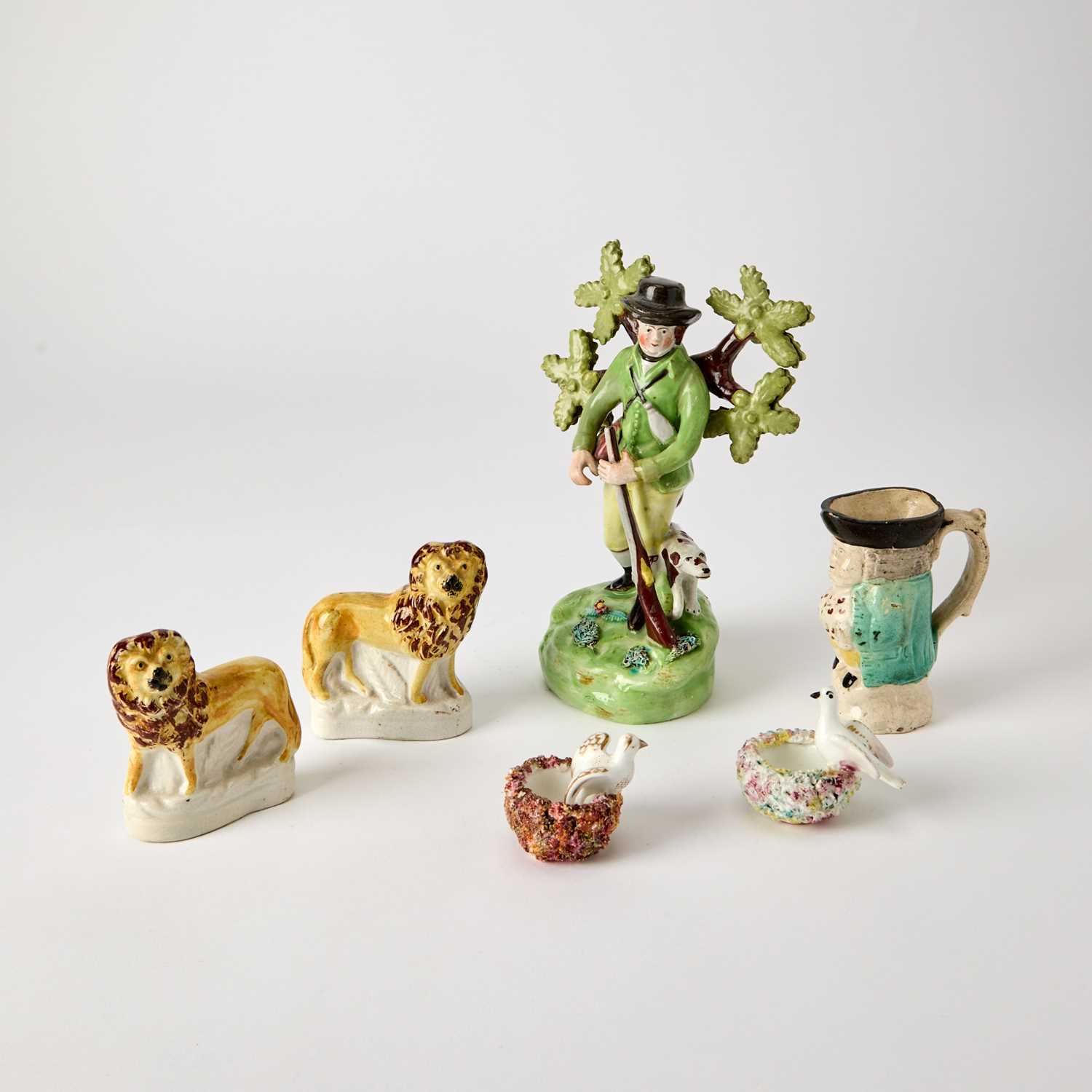Lot 97 - Group of Staffordshire Figures