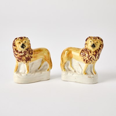 Lot 97 - Group of Staffordshire Figures