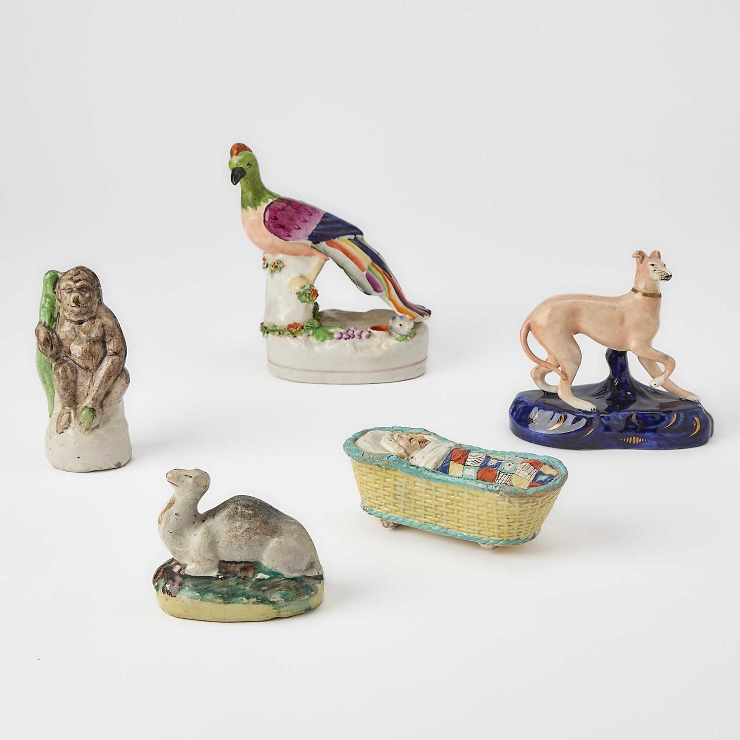 Lot 98 - Group of Staffordshire Figures