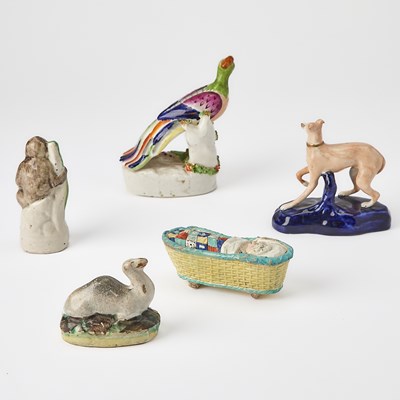 Lot 98 - Group of Staffordshire Figures