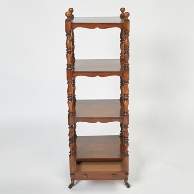 Lot 183 - Early Victorian Mahogany Whatnot