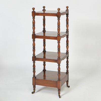 Lot 183 - Early Victorian Mahogany Whatnot