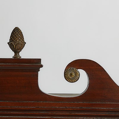 Lot 144 - George III Mahogany Hanging Glazed Cabinet