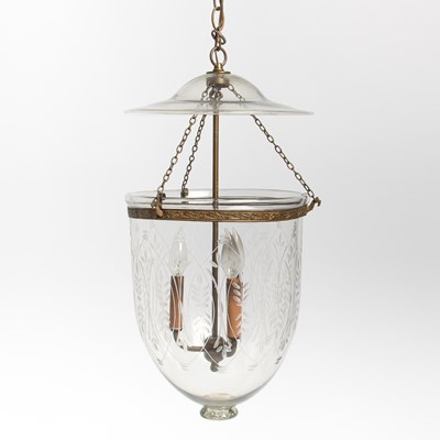 Lot 145 - Regency Style Cut-Glass Lantern