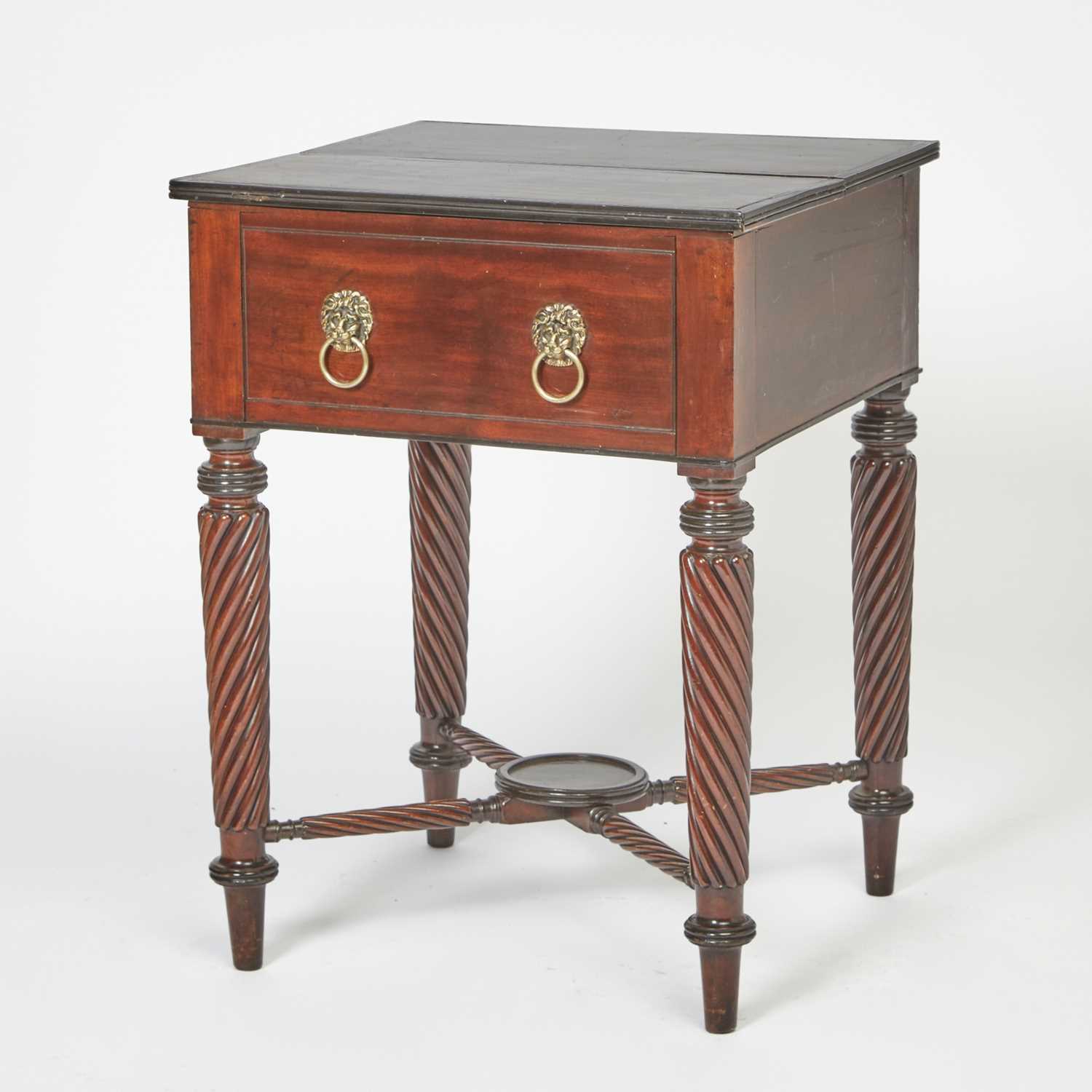 Lot 151 - Regency Mahogany Work Table