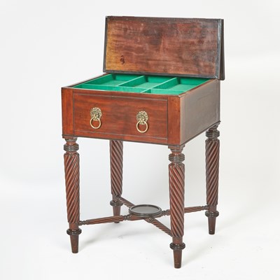 Lot 151 - Regency Mahogany Work Table