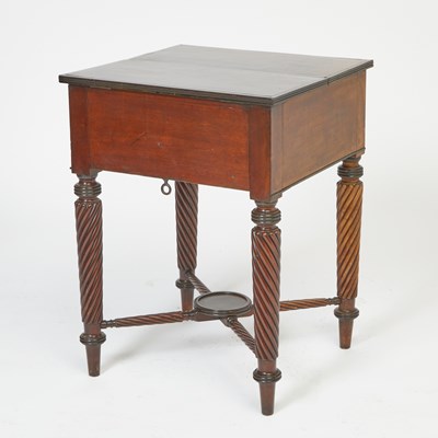 Lot 151 - Regency Mahogany Work Table