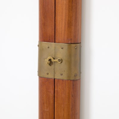 Lot 104 - Regency Style Library Pole Ladder