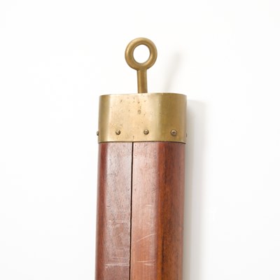Lot 104 - Regency Style Library Pole Ladder