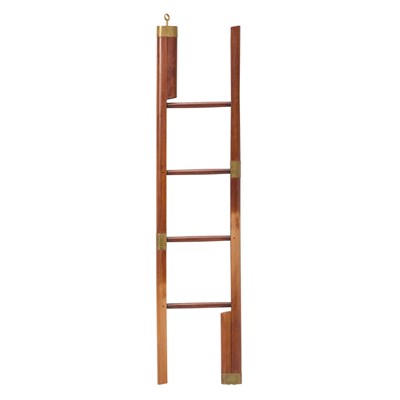 Lot 104 - Regency Style Library Pole Ladder