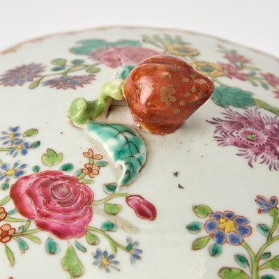 Lot 140 - Two Chinese Famille Rose Porcelain Table Articles