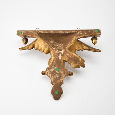 Lot 159 - Pair of Eagle Form Giltwood Wall Brackets
