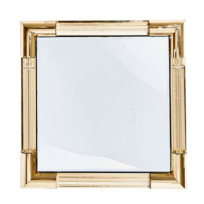 Lot 234 - Contemporary Acrylic Rod Frame Mirror