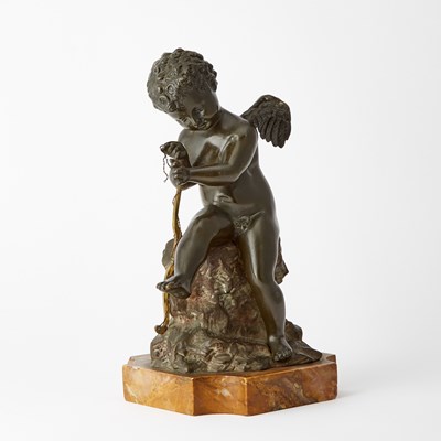 Lot 369 - After Charles Gabriel Lemire - Cupid Stringing his Bow