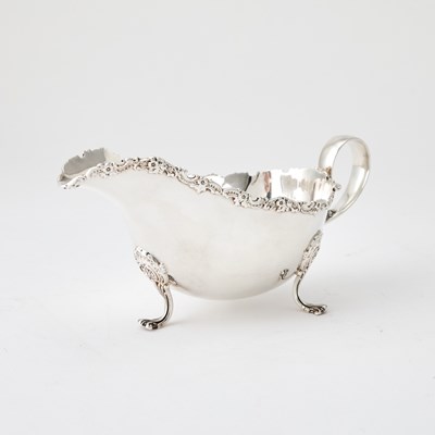 Lot 93 - Durgin Sterling Silver Sauceboat