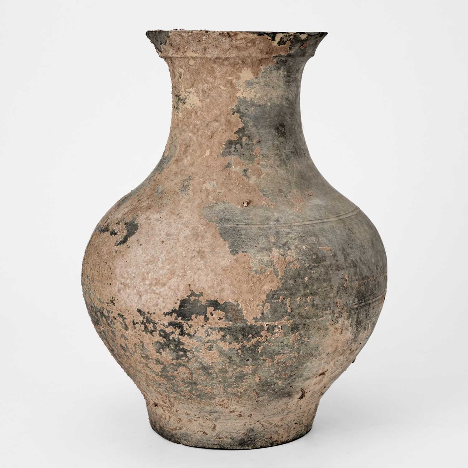 Lot 68 - A Chinese Glazed Pottery Vase