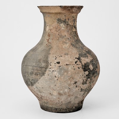 Lot 68 - A Chinese Glazed Pottery Vase