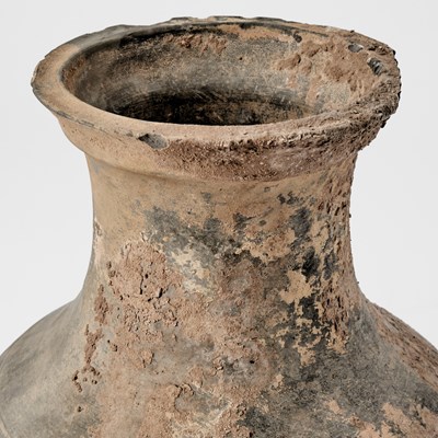 Lot 68 - A Chinese Glazed Pottery Vase