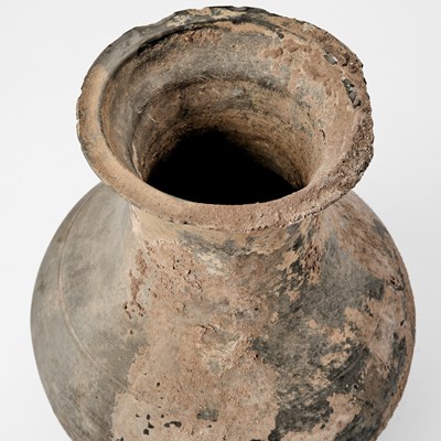 Lot 68 - A Chinese Glazed Pottery Vase