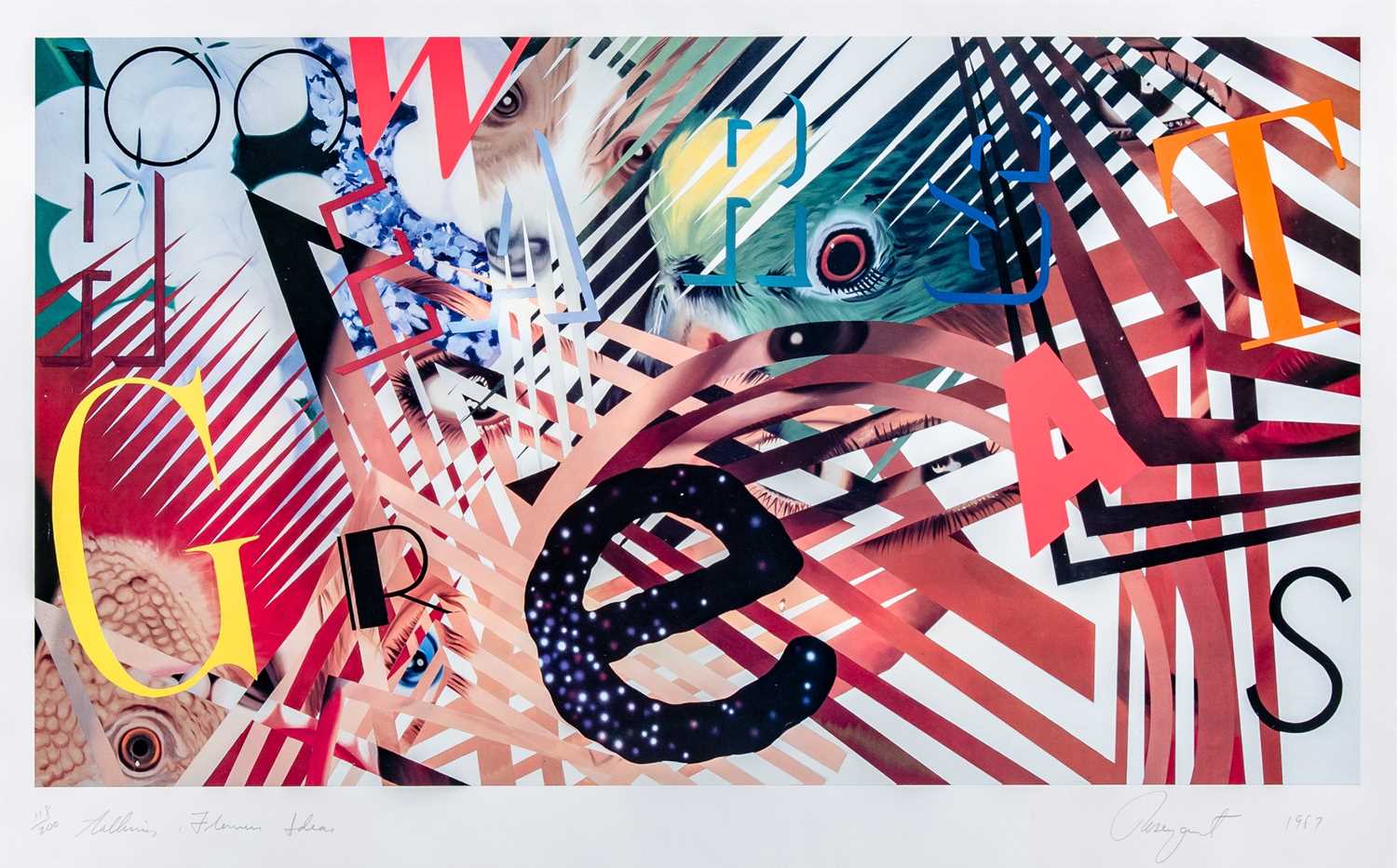 Lot 111 - James Rosenquist (1933-2017)