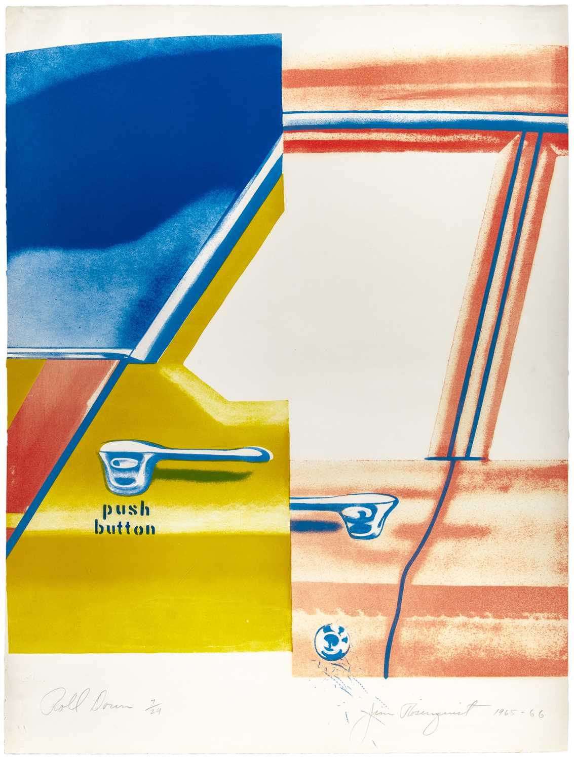 Lot 52 - James Rosenquist (1933-2017)