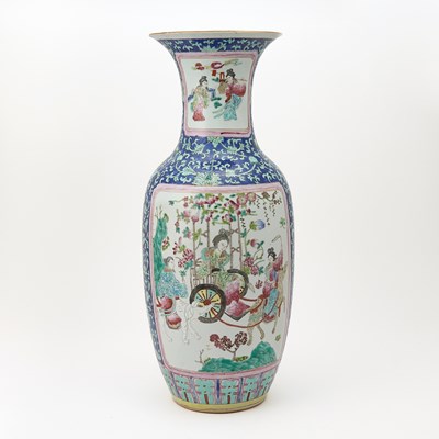 Lot 102 - A Chinese Enameled Porcelain Vase