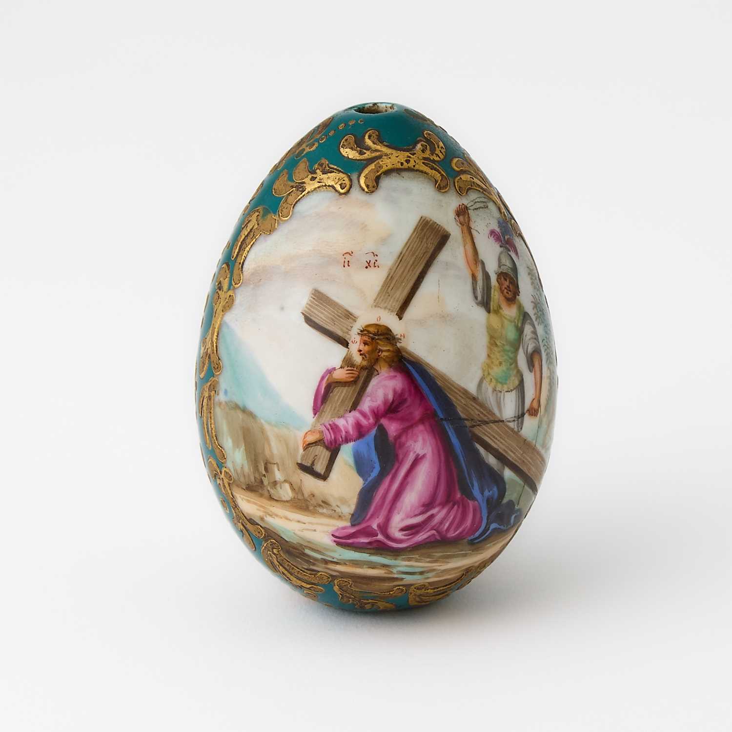 Lot 194 - Russian Porcelain Easter Egg