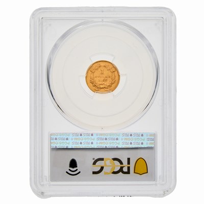 Lot 29 - United States. 1855 Gold Dollar. PCGS MS-62.