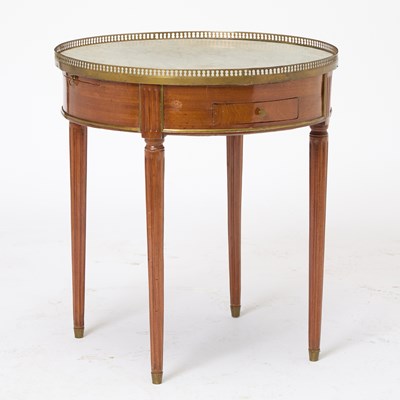 Lot 170 - Louis XVI Brass-Mounted Mahogany Guéridon