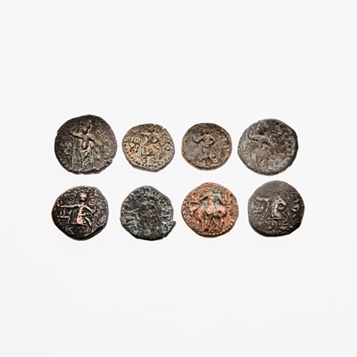 Lot 19 - Group of 1st-2nd Century Kushan Bronze Coins.