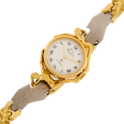 Lot 1071 - Joan Blazquez Lady's Two-Color Gold 'Altafulla' Wristwatch