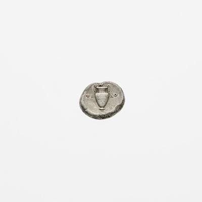 Lot 10 - Boetia. c. 363-338 B.C.E. AR Stater. 12.07g. 22mm.