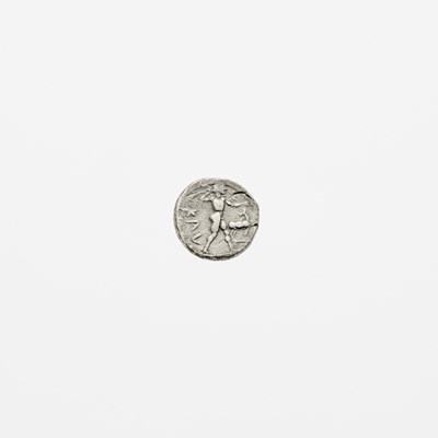 Lot 2 - Bruttium, Kaulonia. c. 475-425 B.C.E. AR Nomos. 7.92g. 20mm.