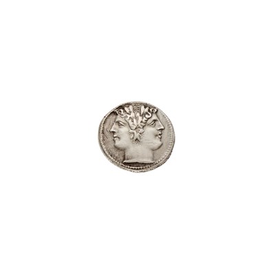 Lot 16 - Roman Republic, Anonymous Issue. c. 225-214 B.C.E. AR Didrachm. 6.5g. 20mm.