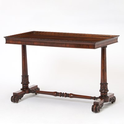 Lot 135 - Late Regency Rosewood Side Table